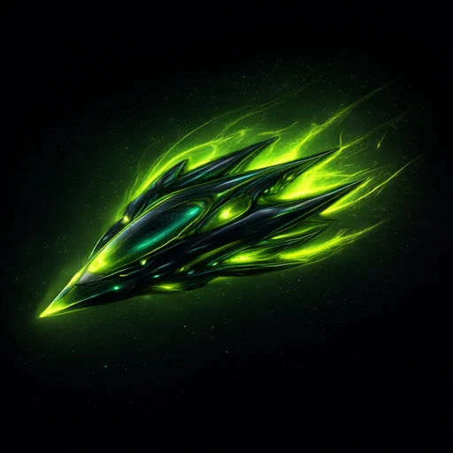 Green faction ship